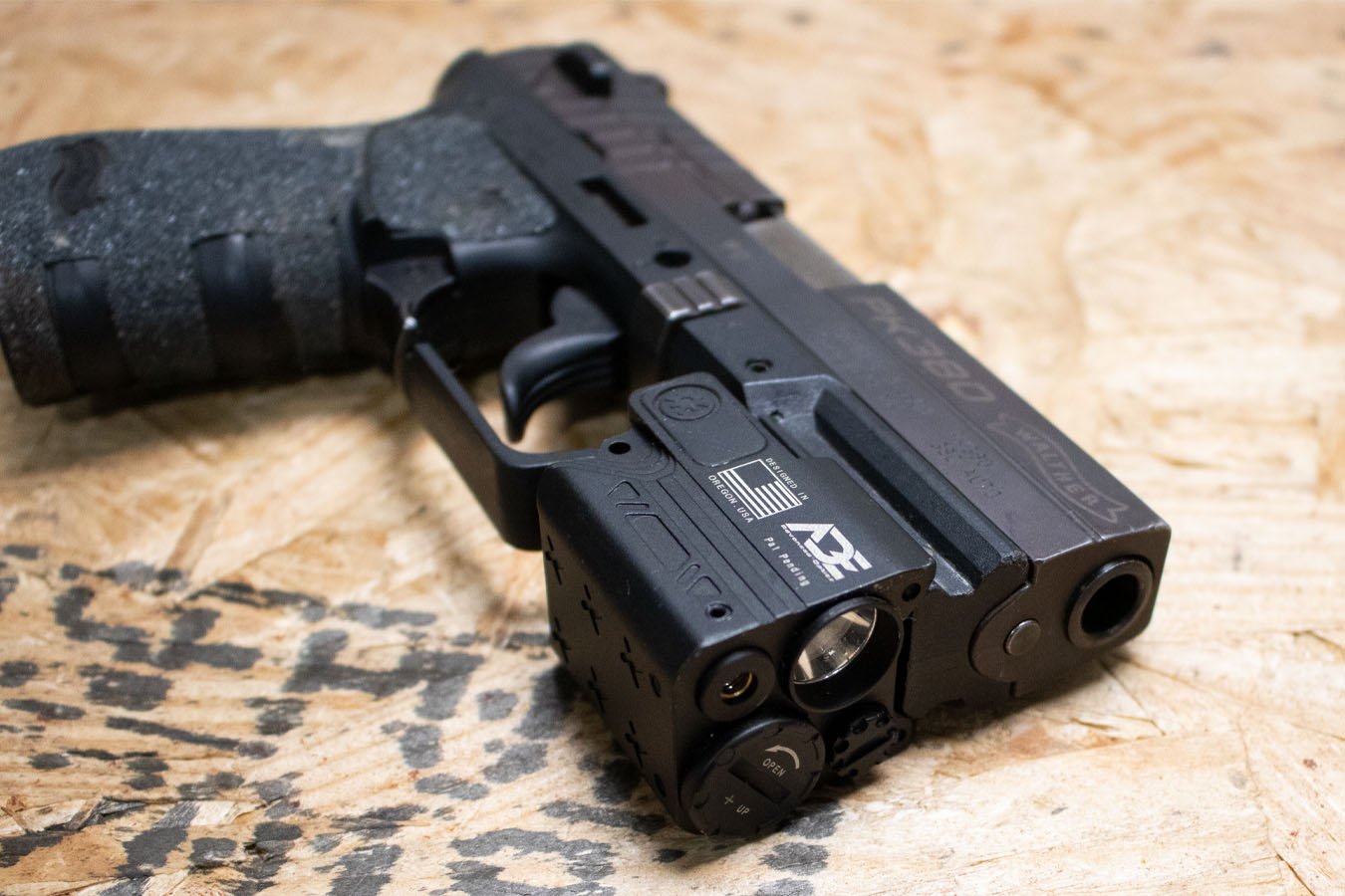 WALTHER PK380 First Edition 380ACP Police Trade-In Pistol with Light and Laser