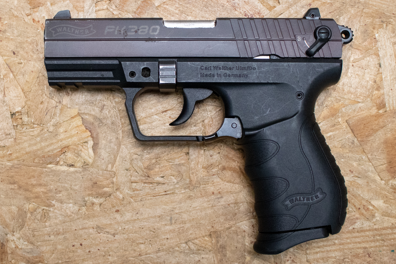 WALTHER PK380 380ACP Police Trade-In Pistol with Ambidextrous Safety