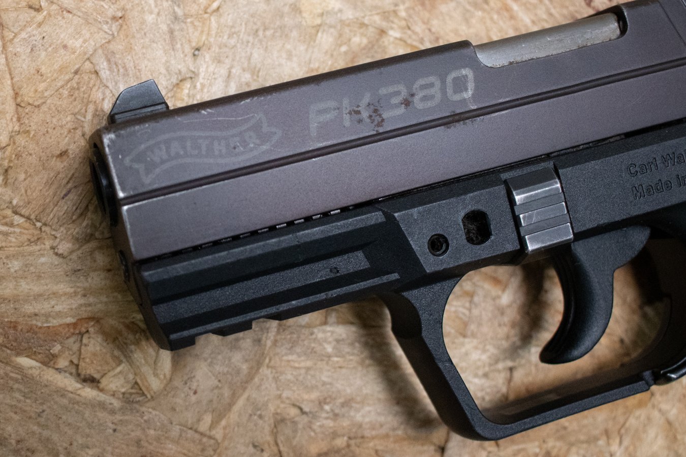 WALTHER PK380 380ACP Police Trade-In Pistol with Ambidextrous Safety