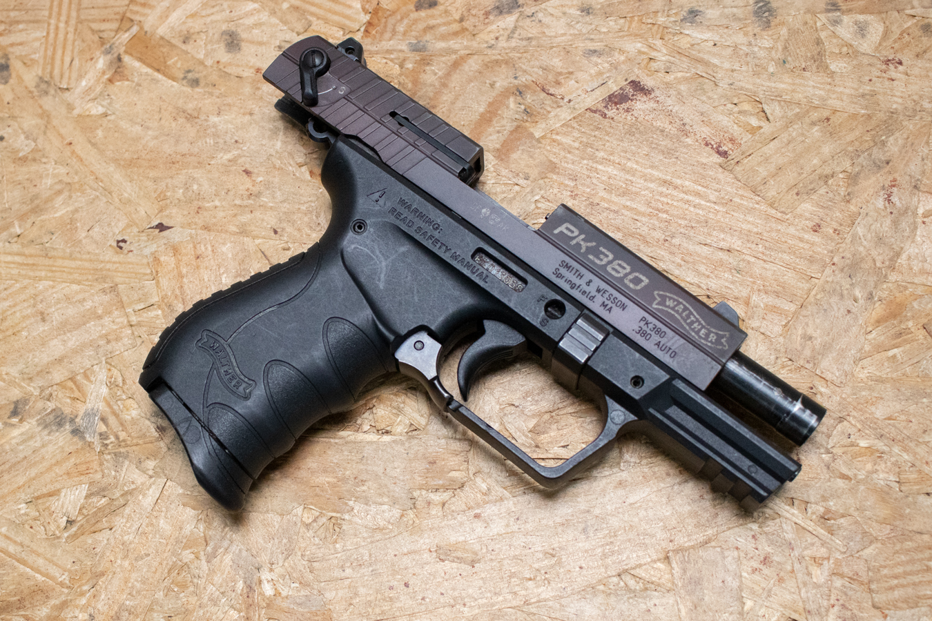WALTHER PK380 380ACP Police Trade-In Pistol with Ambidextrous Safety