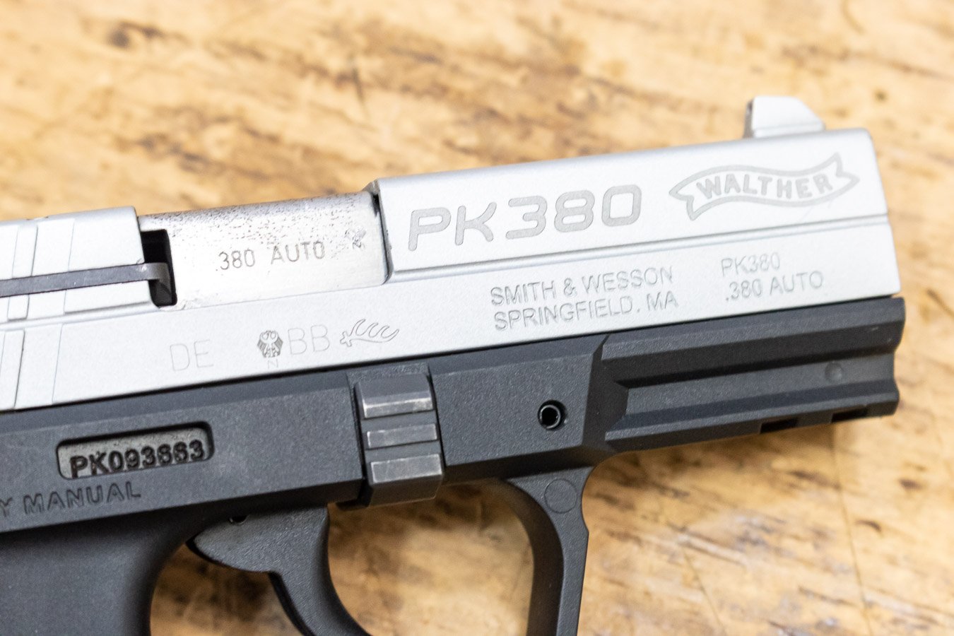 WALTHER PK380 380 ACP Police Trade-in Pistol