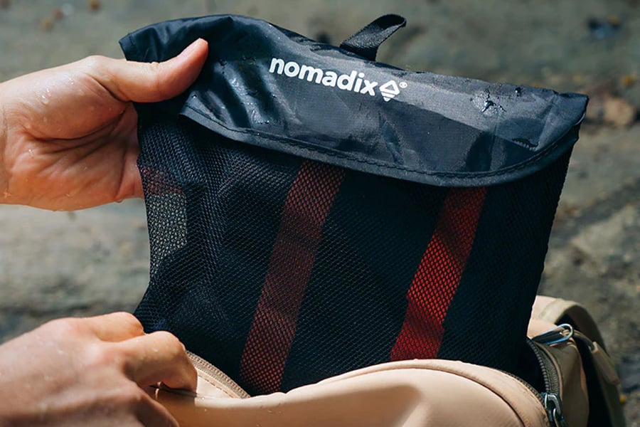 Nomadix Ultralight Towel: Pinstripes Multi