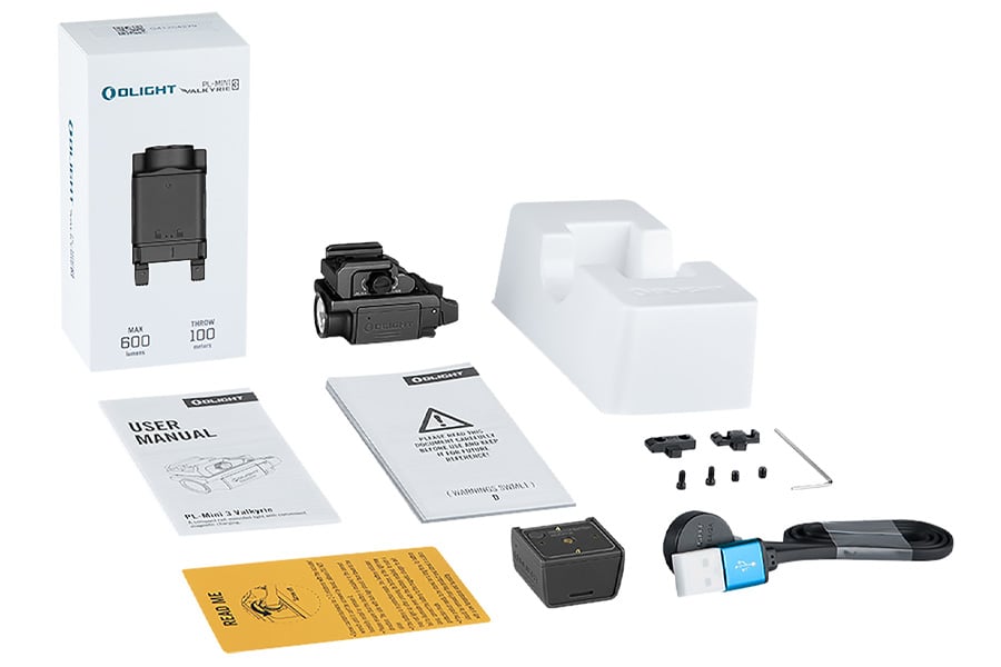 Olight PL-Mini 3 Valkyrie Black Anodized 600 Lumens White LED