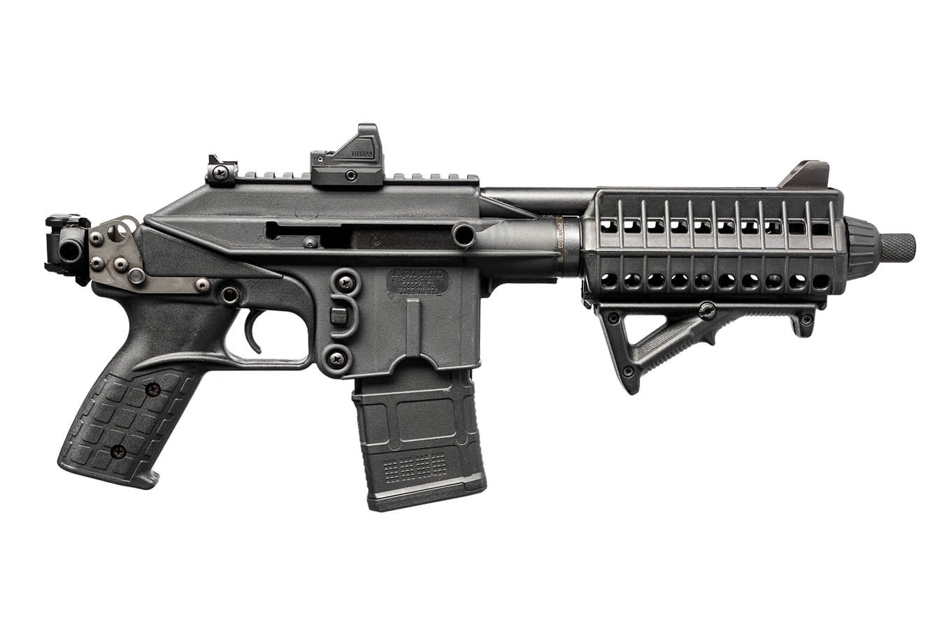 KEL-TEC PLR-16 Defender 223/556 Semi-Auto Pistol w/ RFX-11 Green-Dot Sight and Brace