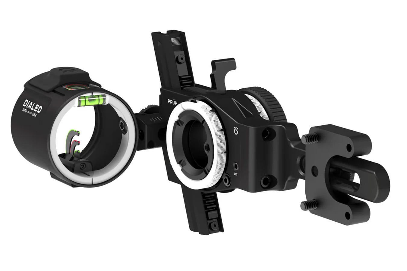 DIALED ARCHERY PRÜF Mover Sight - Right Hand, Pictanny, MAG-3V .010