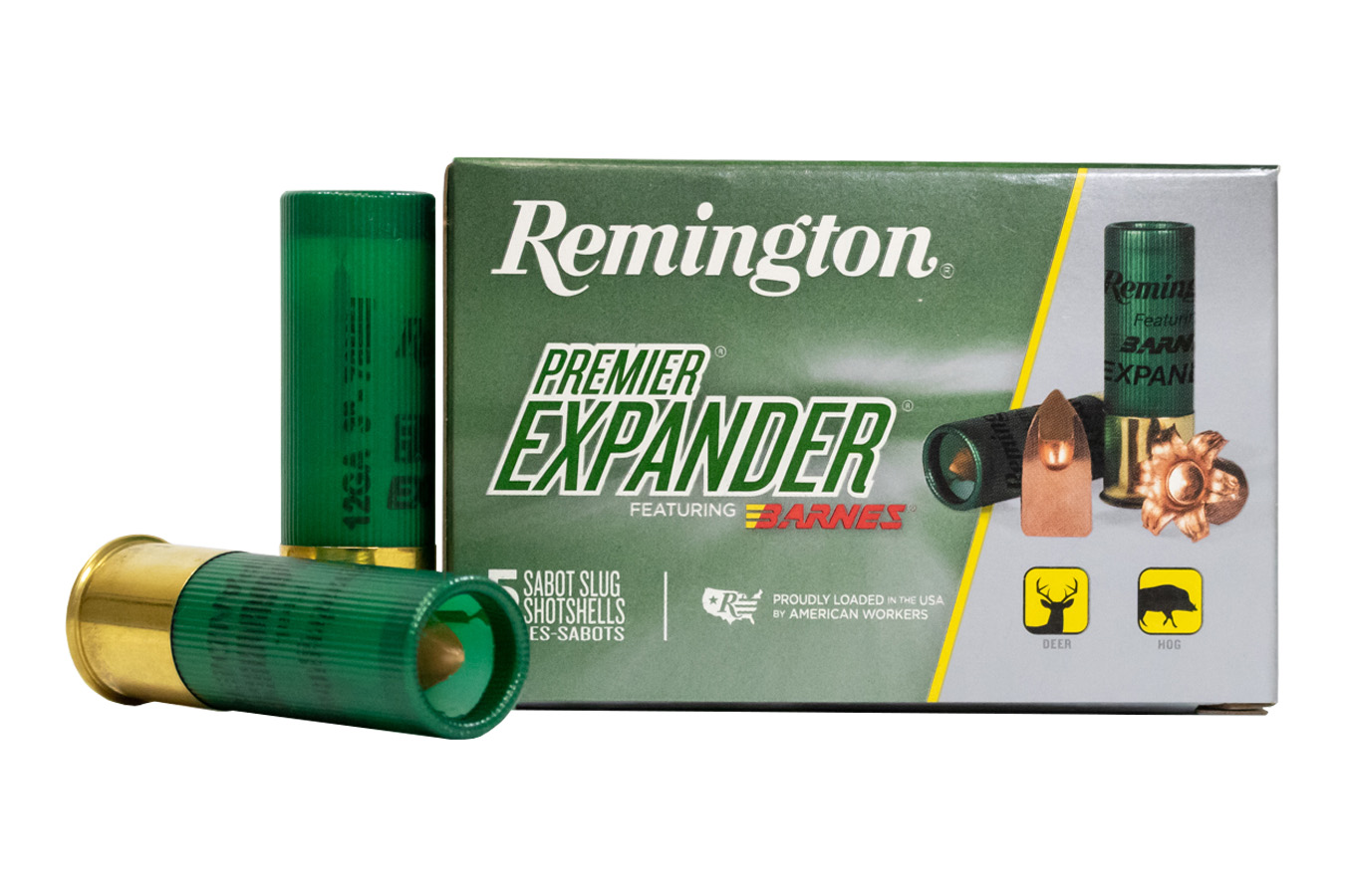 Remington PRX12M 12 Gauge 3 in Premier Expander Slug 5/Box | Sportsman ...
