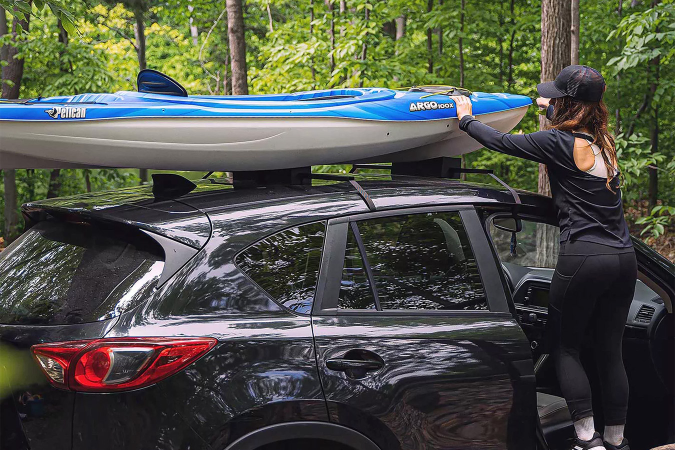 Pelican Boats DLX SUP or Kayak Car-Top Carrier Kit