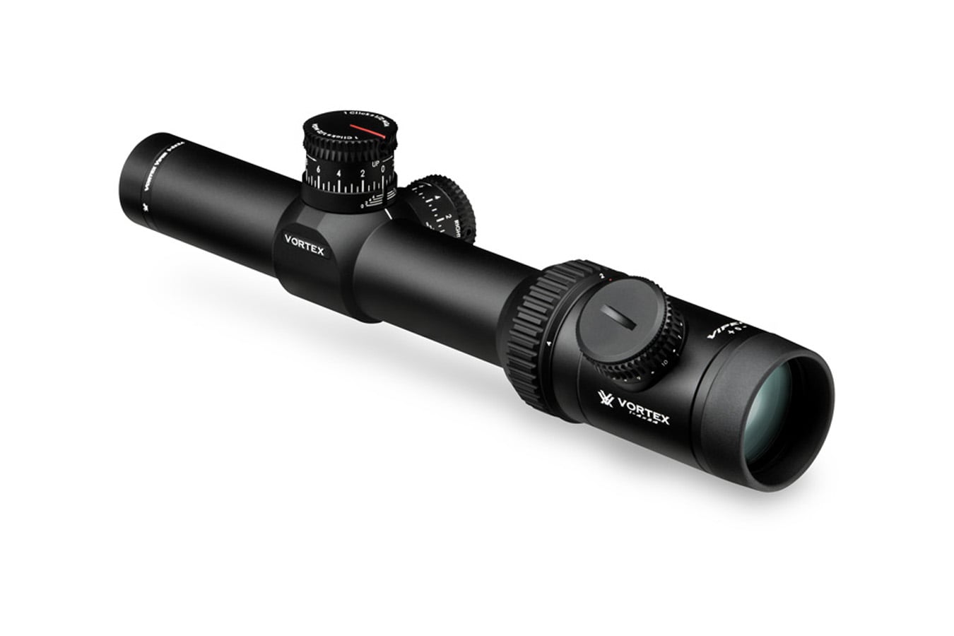 Vortex Turret Vortex Viper PST 1-4x24mm Riflescope with TMCQ (MOA) Reticle Tactical ...