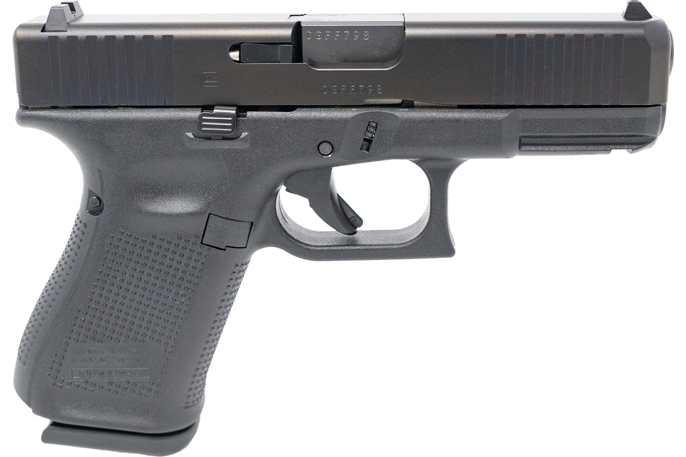 GLOCK 19V 9mm Compact Pistol with Front Serrations