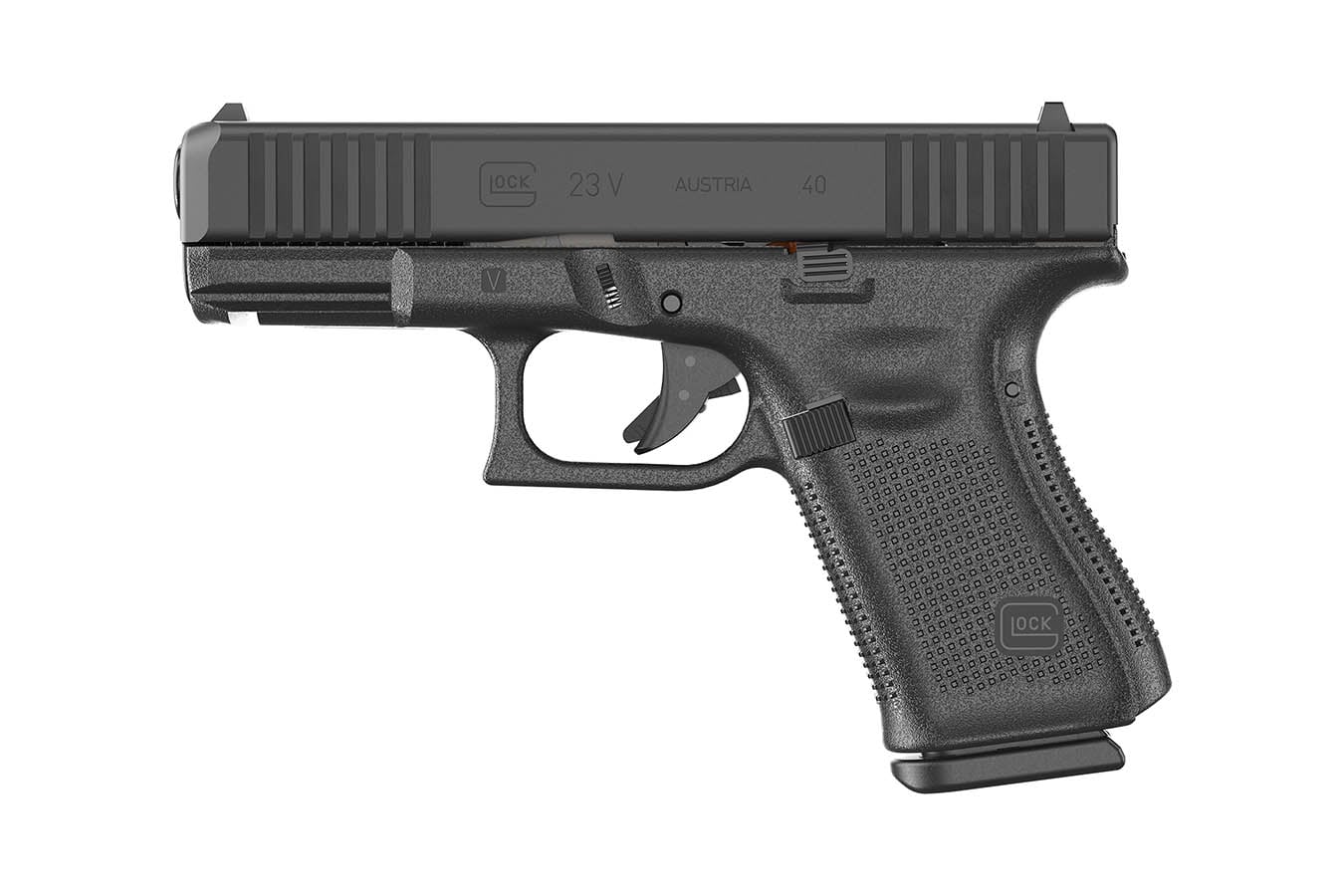 GLOCK 23 V 40 S&W Black Compact Pistol