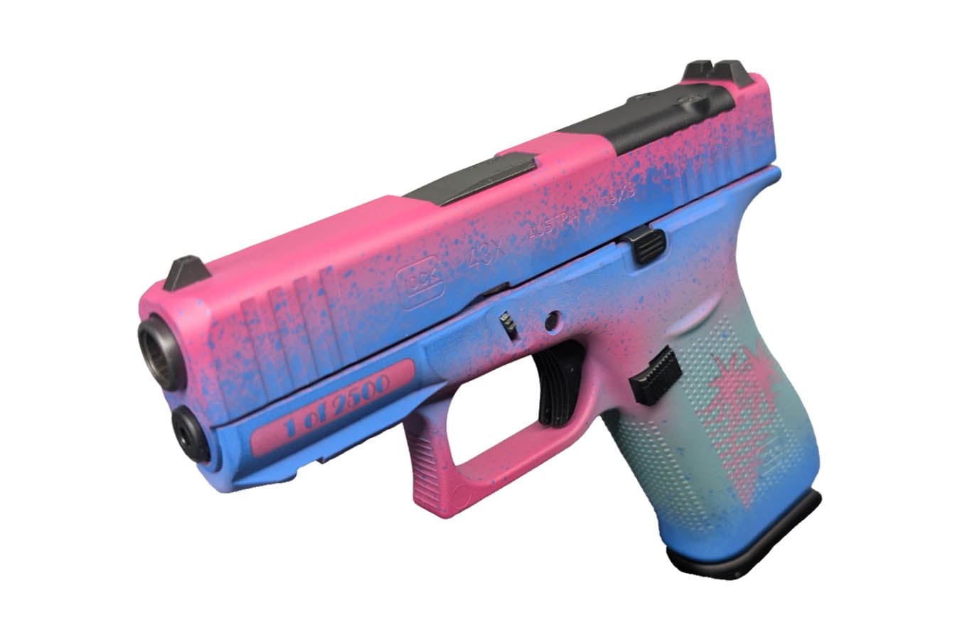 GLOCK 43x MOS 9mm Limited Edition Miami Finish Pistol