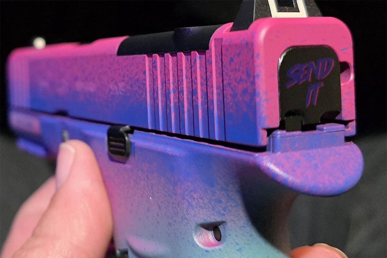 GLOCK 43x MOS 9mm Limited Edition Miami Finish Pistol