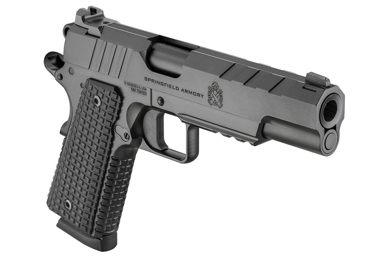 SPRINGFIELD 1911 Emissary 45 ACP Full-Size Pistol with Black Cerakote FInish