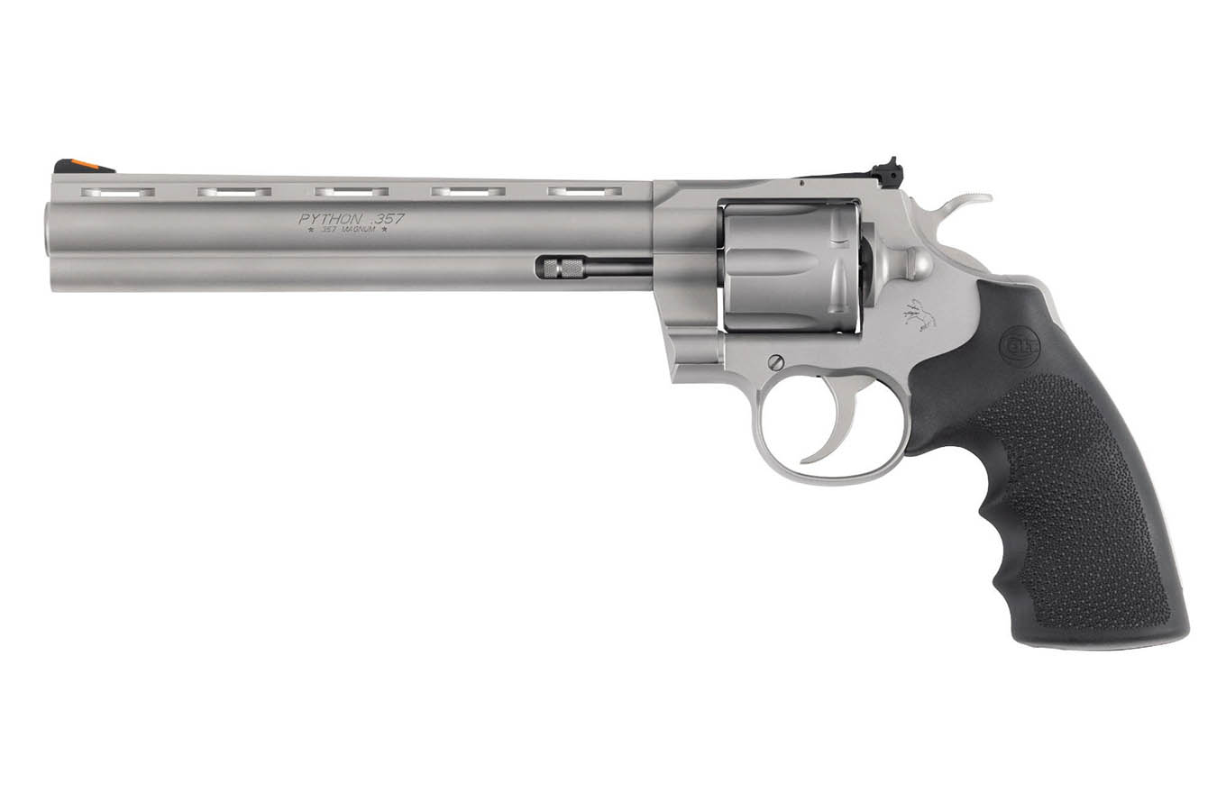 COLT Python 357 Magnum DA/SA Revolver with Matte Stainless Finish and 8 Inch Barrel