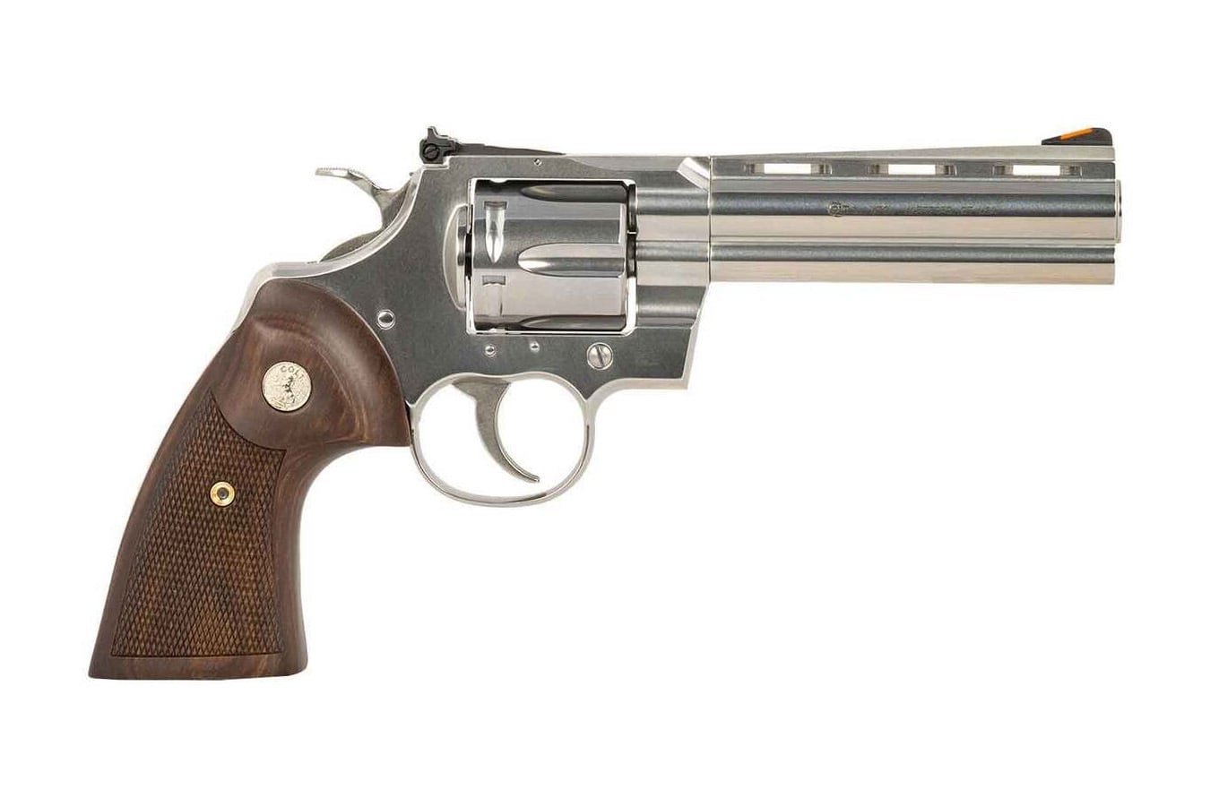 COLT Python 357 Magnum Double-Action Revolver with 5-Inch Barrel