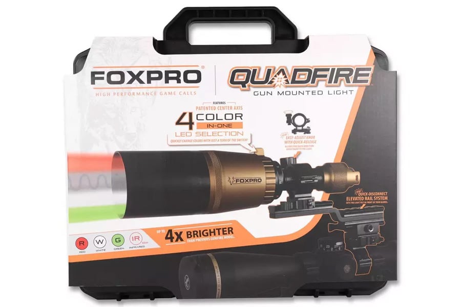 FOX PRO SYSTEMS Quad Fire Gun Mounted Light