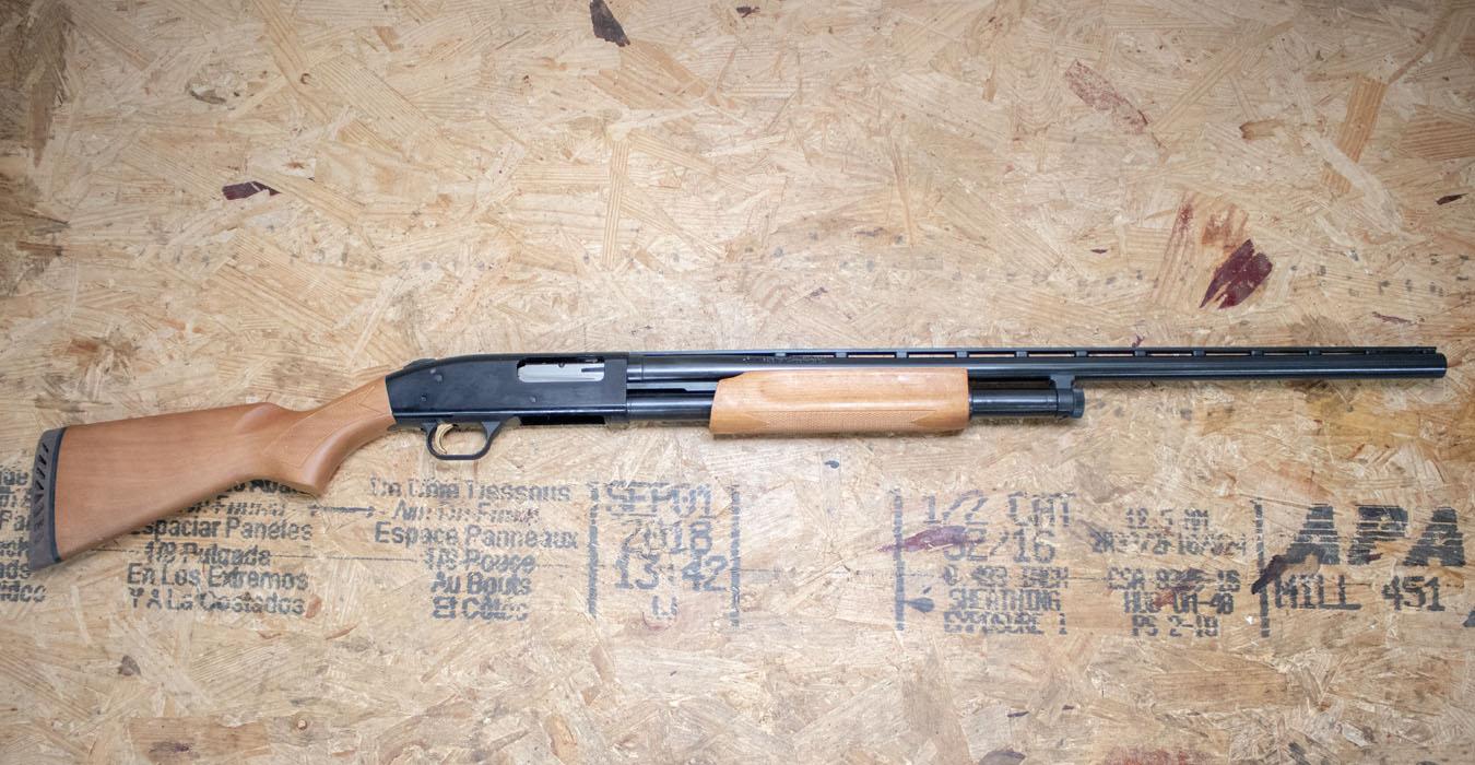 MOSSBERG 500A 12 Gauge Pump Action Shotgun with 28-Inch Choked Barrel