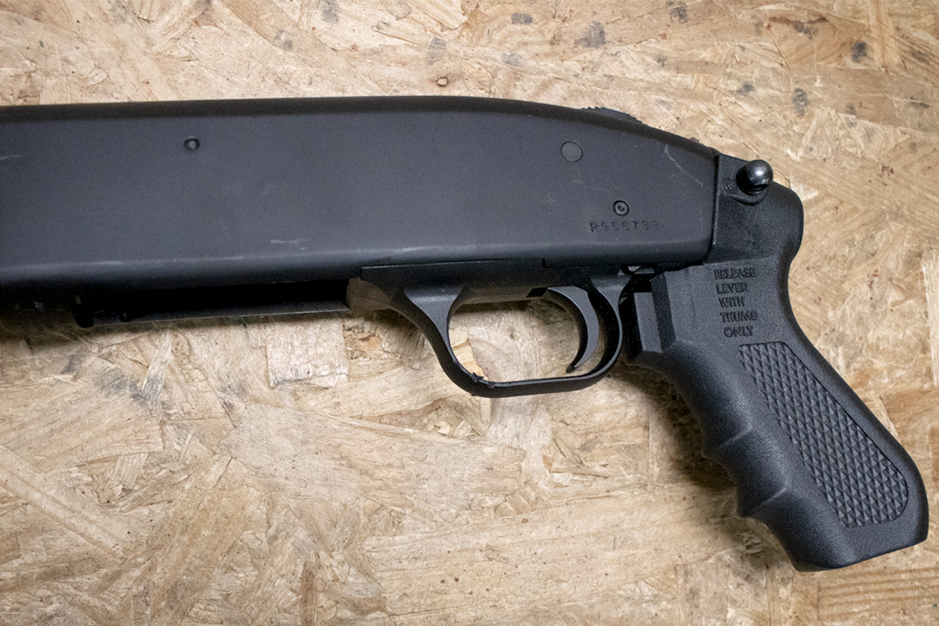 MOSSBERG Model 500A 12 Gauge Police Trade-in Shotgun with Light