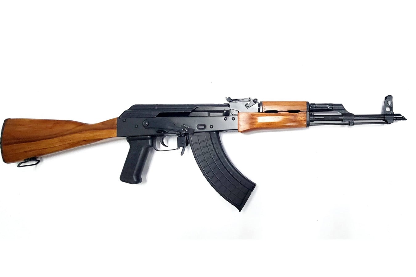 RILEY DEFENSE RAK47 7.62x39 Semi-Auto Rifle with Solid Teak Wood Butt Stock
