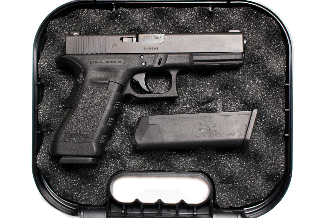 GLOCK 17 Gen 3 9mm Police Trade-In Pistol with Original Box and Two Magazines