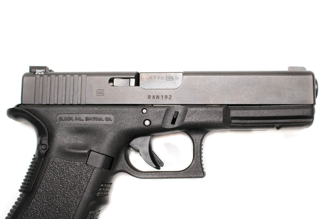 GLOCK 17 Gen 3 9mm Police Trade-In Pistol with Original Box and Two Magazines