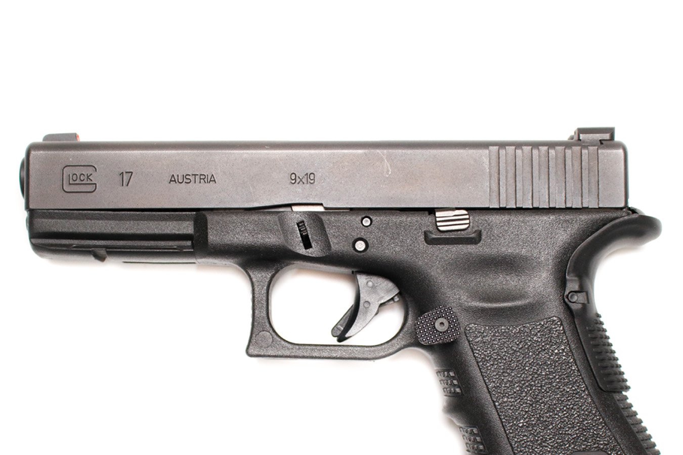 GLOCK 17 Gen 3 9mm Police Trade-In Pistol with Original Box and Two Magazines