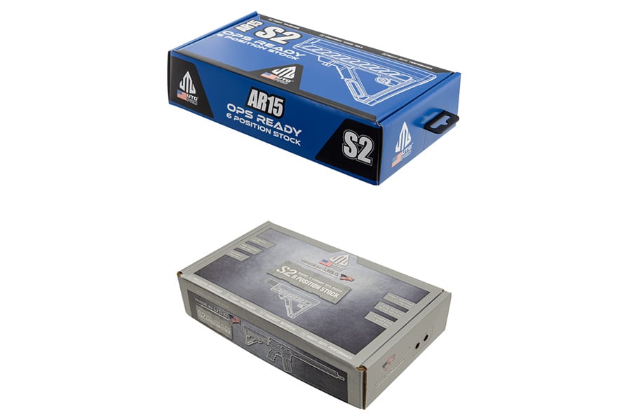 LEAPERS AR15 OPS Ready S2 Mil-Spec Stock Kit Black