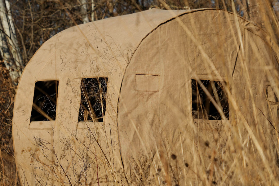 Redneck Outdoors Outfitter HD Burlap Bale Blind