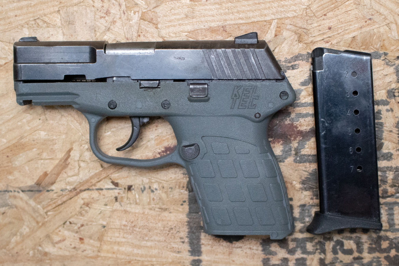 KELTEC PF-9 9MM Police Trade-In Pistol with Gray Frame