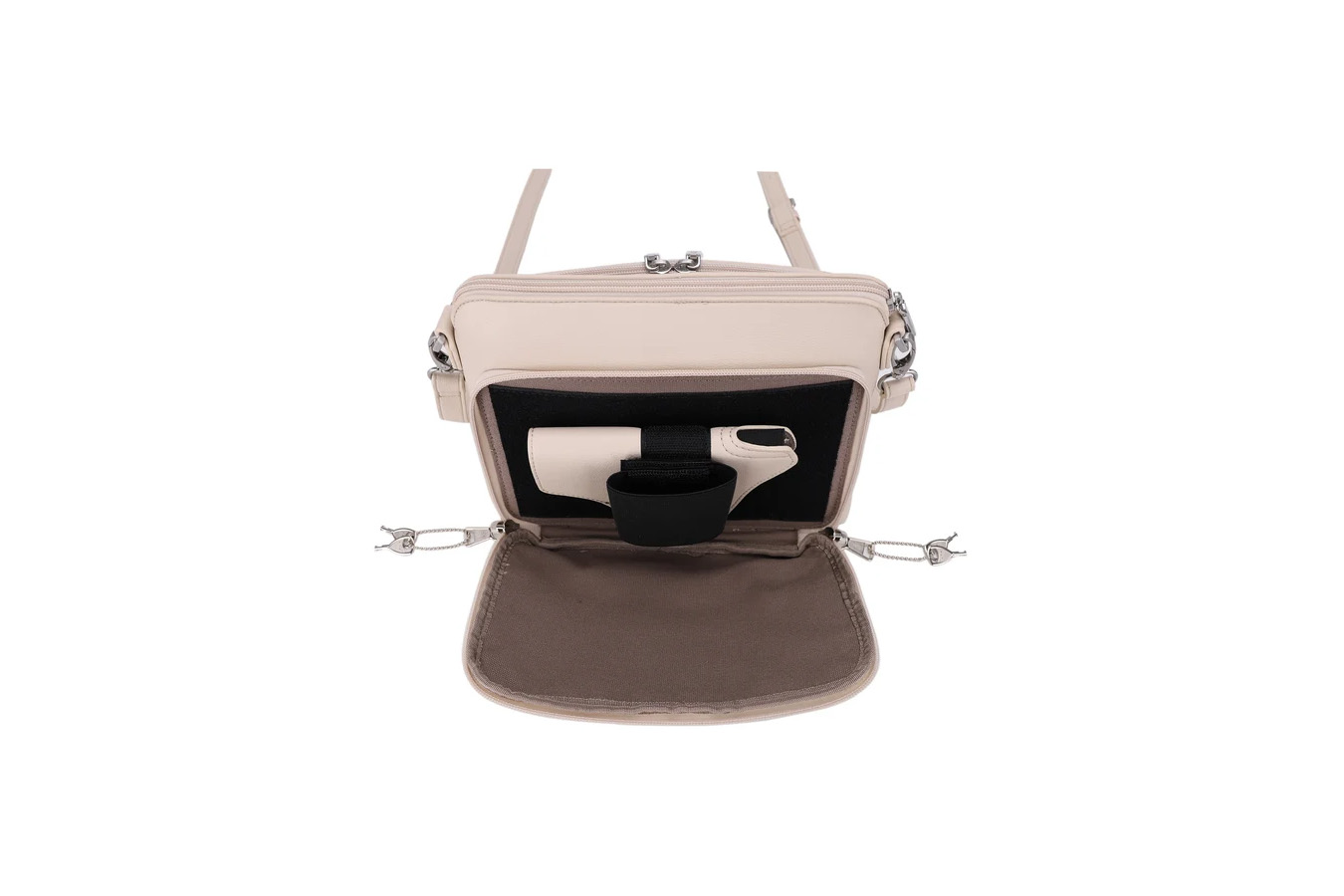 Ruger Apparel Athena Concealed Carry Crossbody Bag Bone