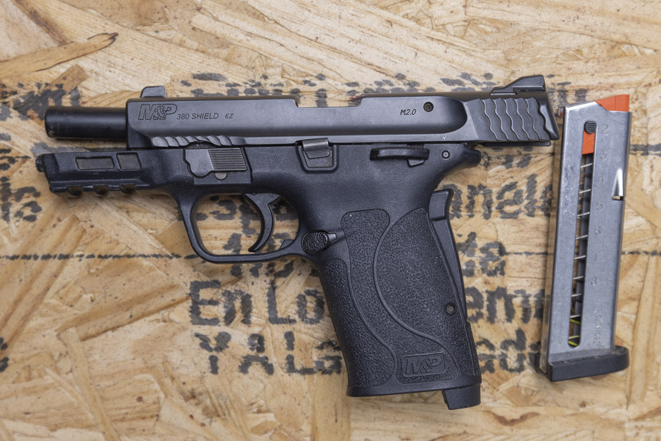 SMITH AND WESSON M&P 380 Shield EZ  M2.0 .380 ACP Police Trade-In Pistol with Thumb Safety