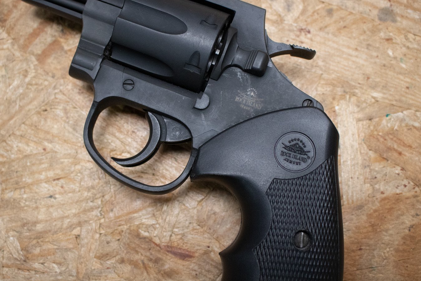 ROCK ISLAND ARMORY 206 38 Special Police Trade-In Revolver with Black Grips
