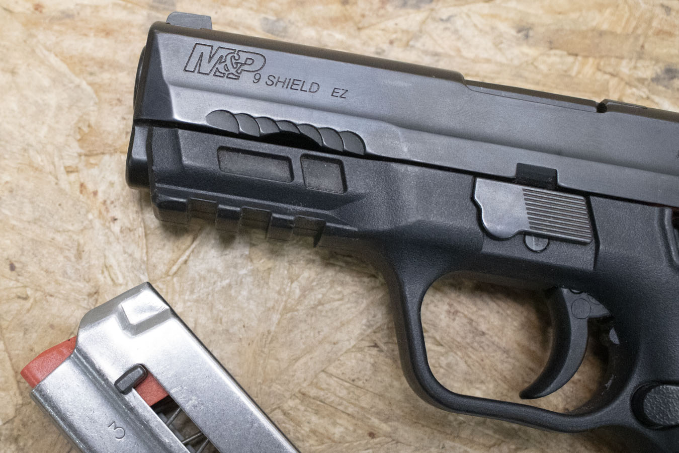 SMITH AND WESSON M&P9 Shield EZ M2.0 9mm Police Trade-In Pistol with Two Magazines