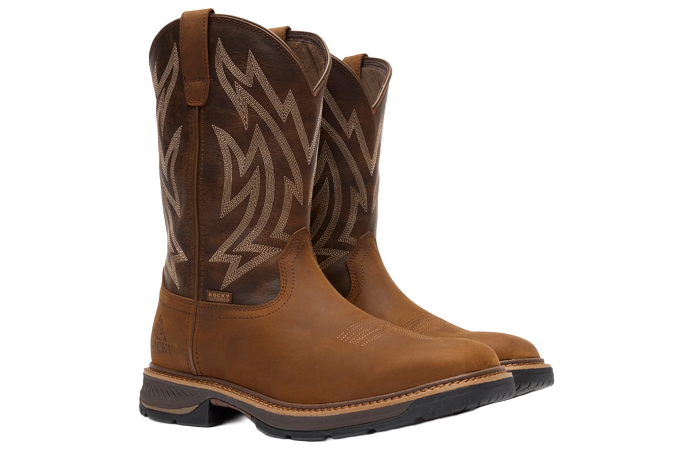 Rocky Ride LTE Waterproof Western Boot