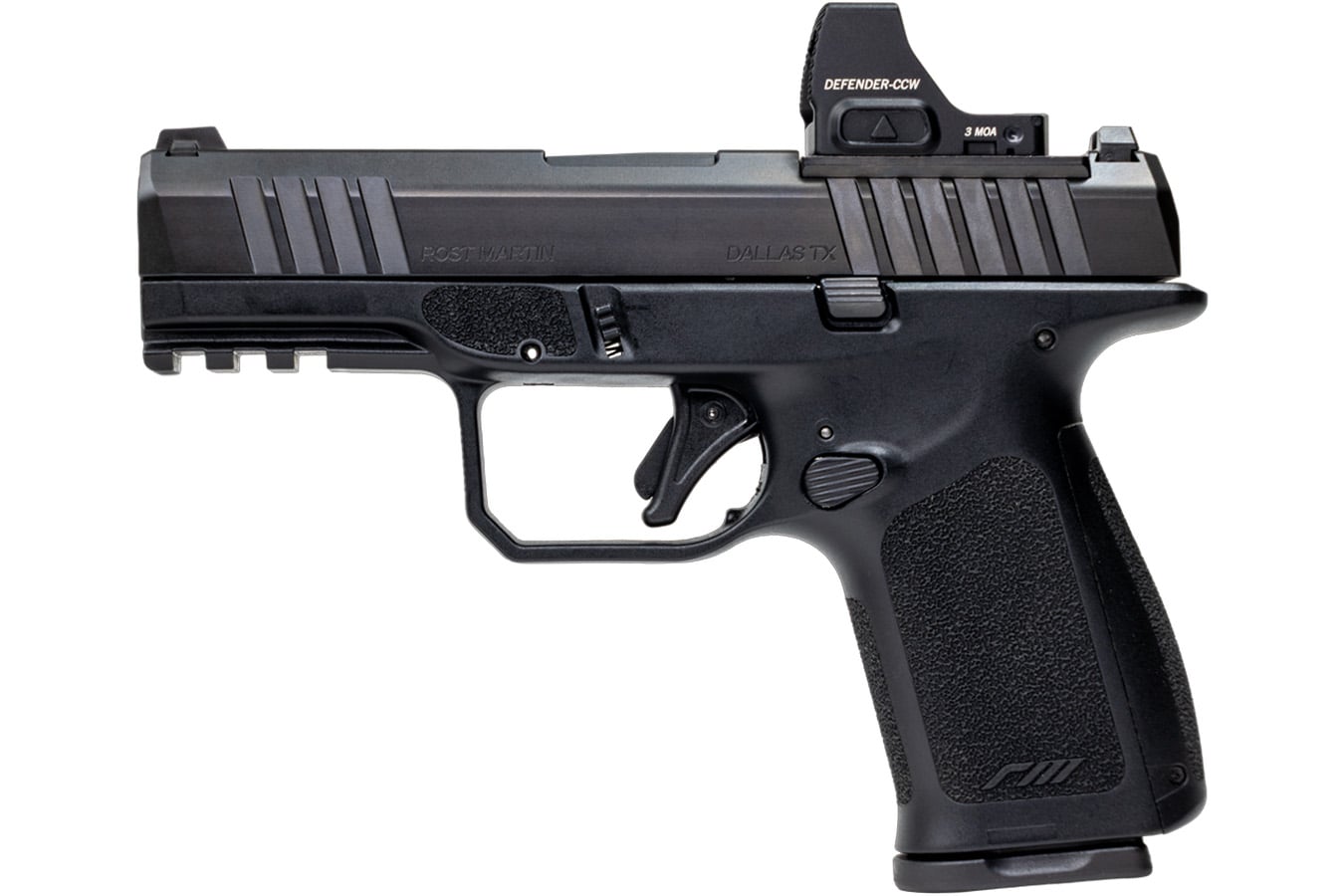 ROST MARTIN RM1C 9mm Semi-Auto Pistol with Vortex Defender CCW Red Dot Optic