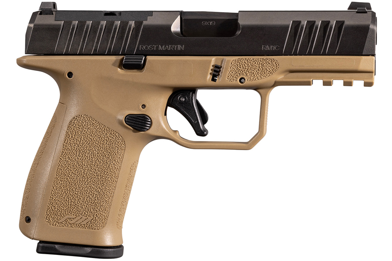 Rost Martin RM1C 9mm Optic Ready FDE Pistol (CA Compliant)