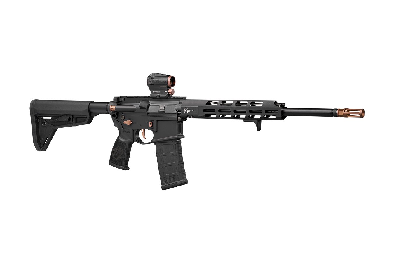 SIG SAUER M400 Rose 5.56 NATO Rifle Package with ROMEO5 Sight and Rose Gold Accents
