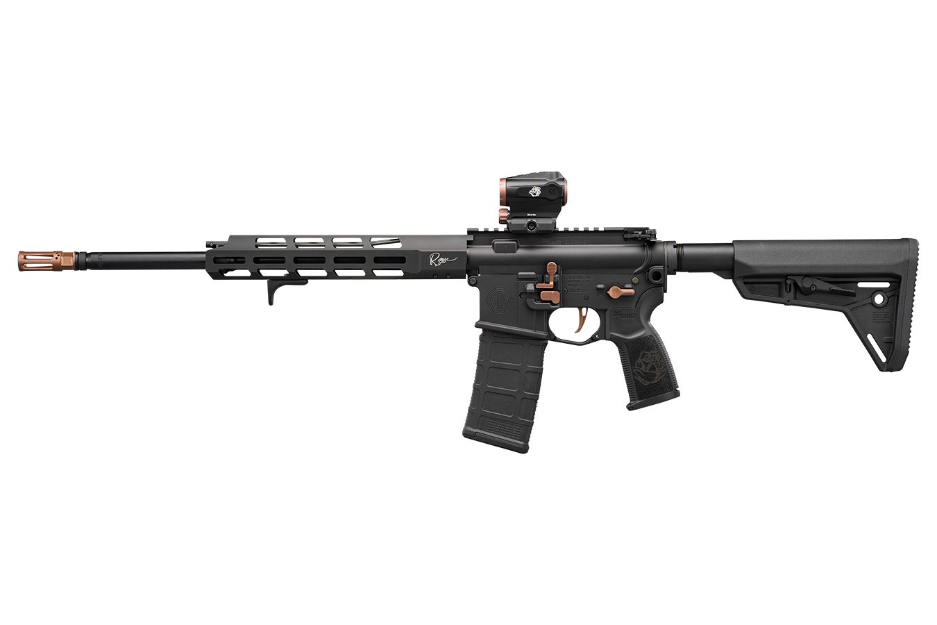 SIG SAUER M400 Rose 5.56 NATO Rifle Package with ROMEO5 Sight and Rose Gold Accents
