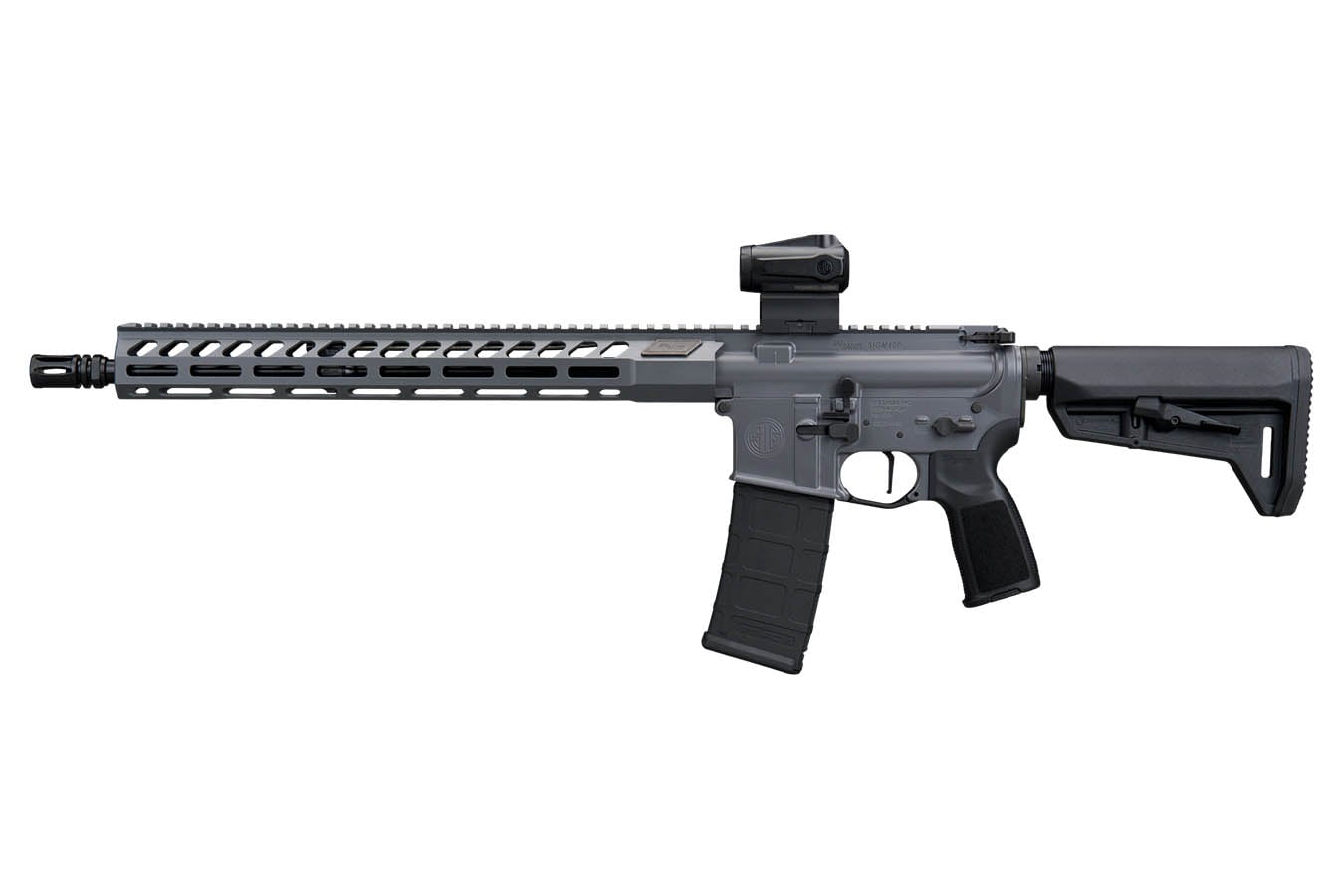 Sig Sauer M400-FORGE 5.56 NATO Semi-Auto Rifle with ROMEO-MSR Gen II Red Dot Sight