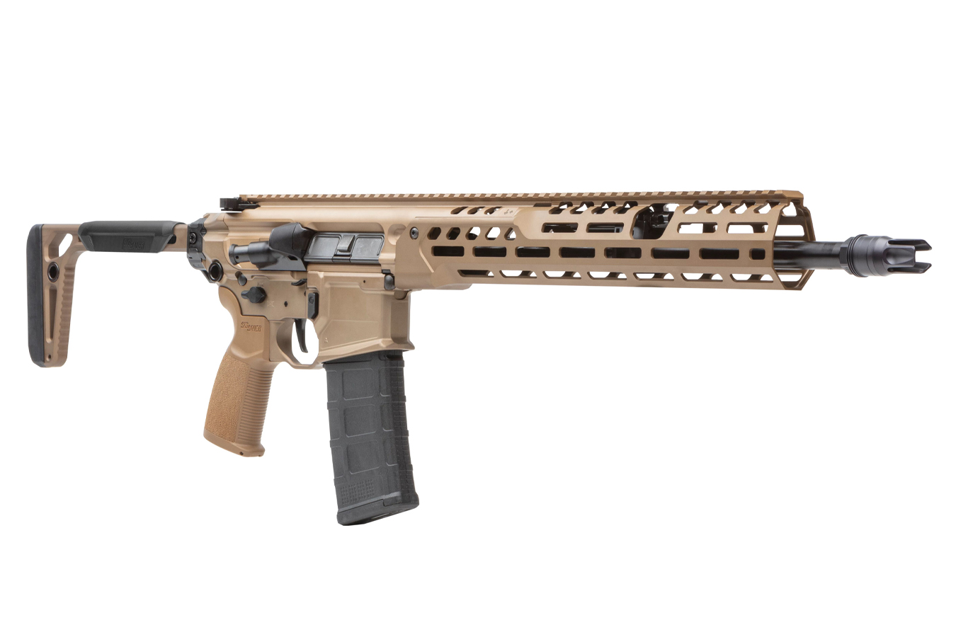 Sig Sauer MCX Spear-LT 5.56mm AR Rifle with Coyote Finish, Folding ...