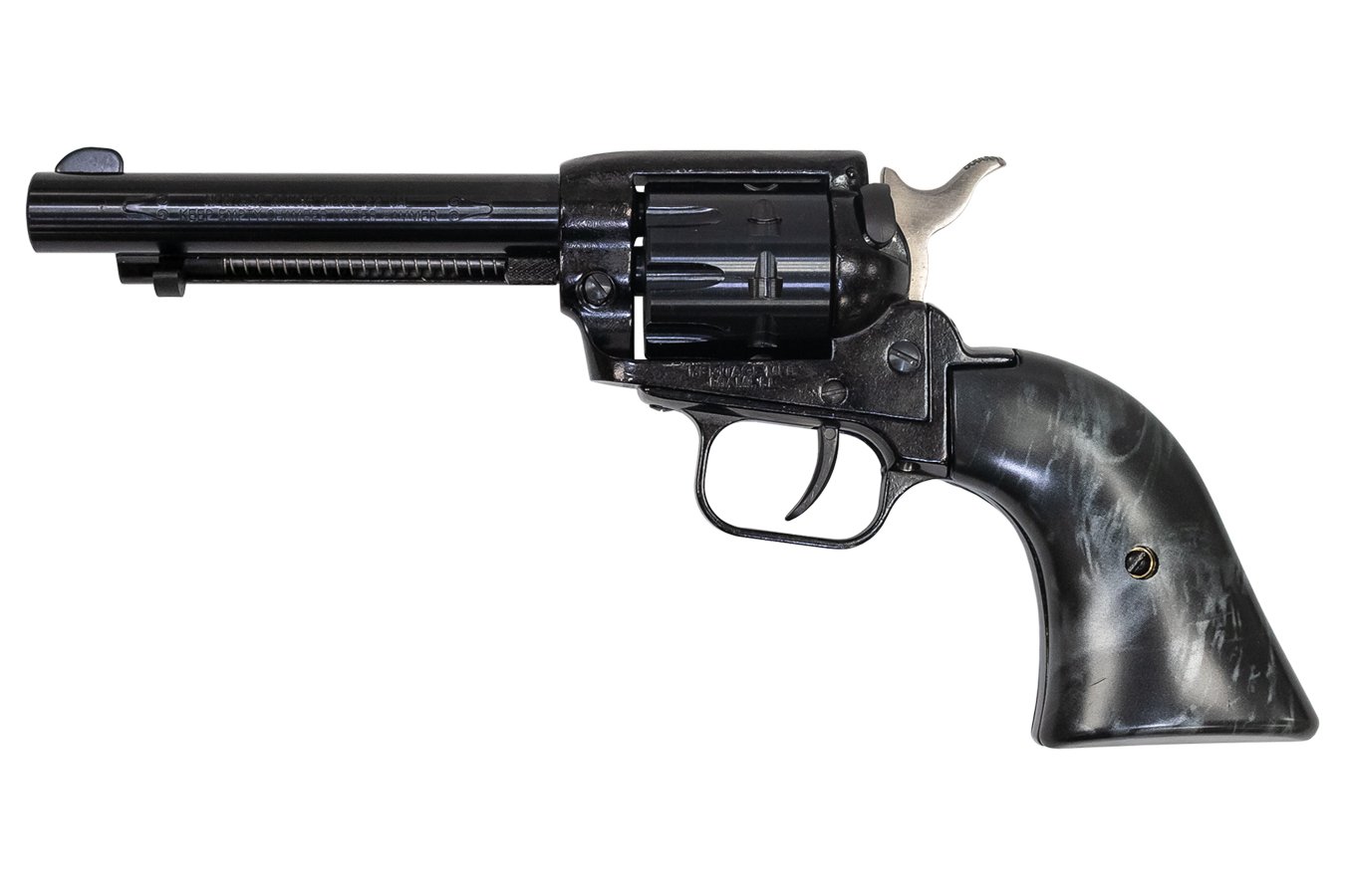 HERITAGE Rough Rider 22LR 9-Shot Rimfire Revolver with Black Pearl Grips