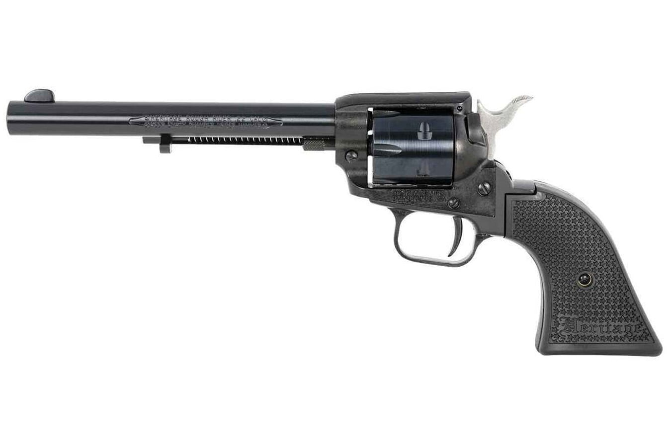 Heritage Rough Rider 22LR Rimfire Revolver with 6.5 Inch Barrel and Polymer Grips