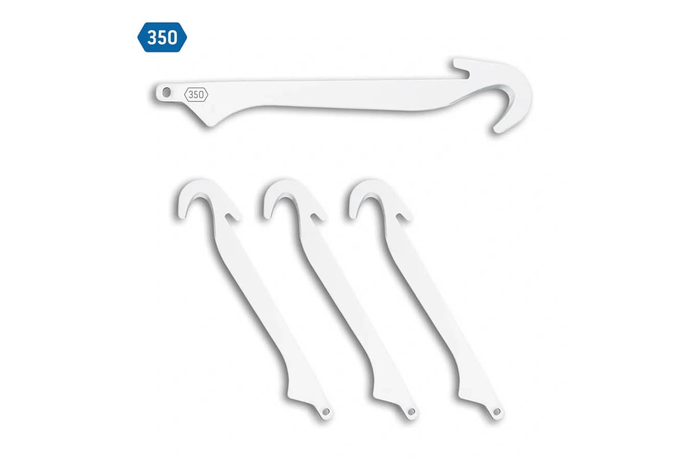 OUTDOOR EDGE 3.5 Inch Gutting Blades, 4-Pack