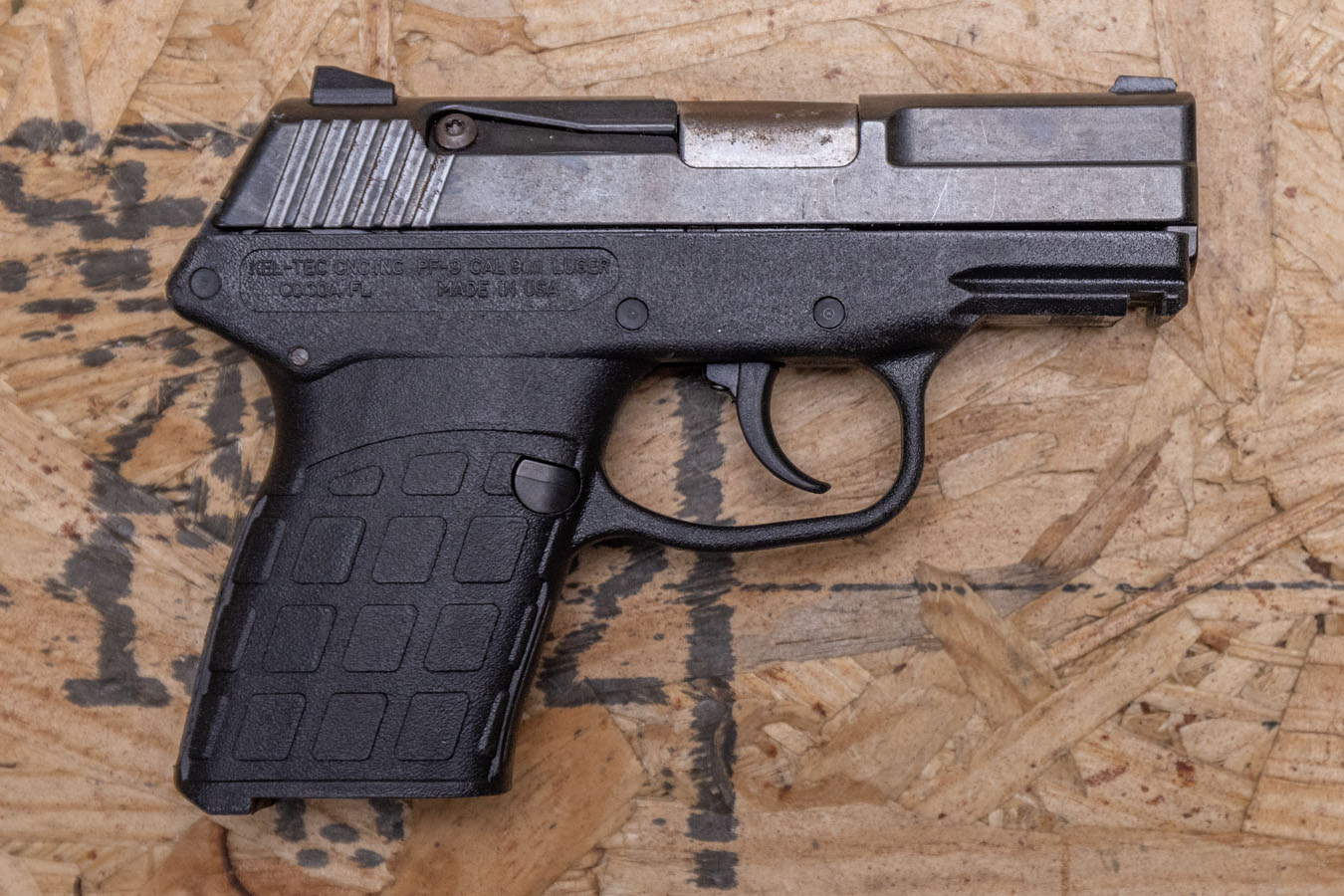 KELTEC PF-9 9 MM Police Trade-In Pistol (Magazine Not Included)