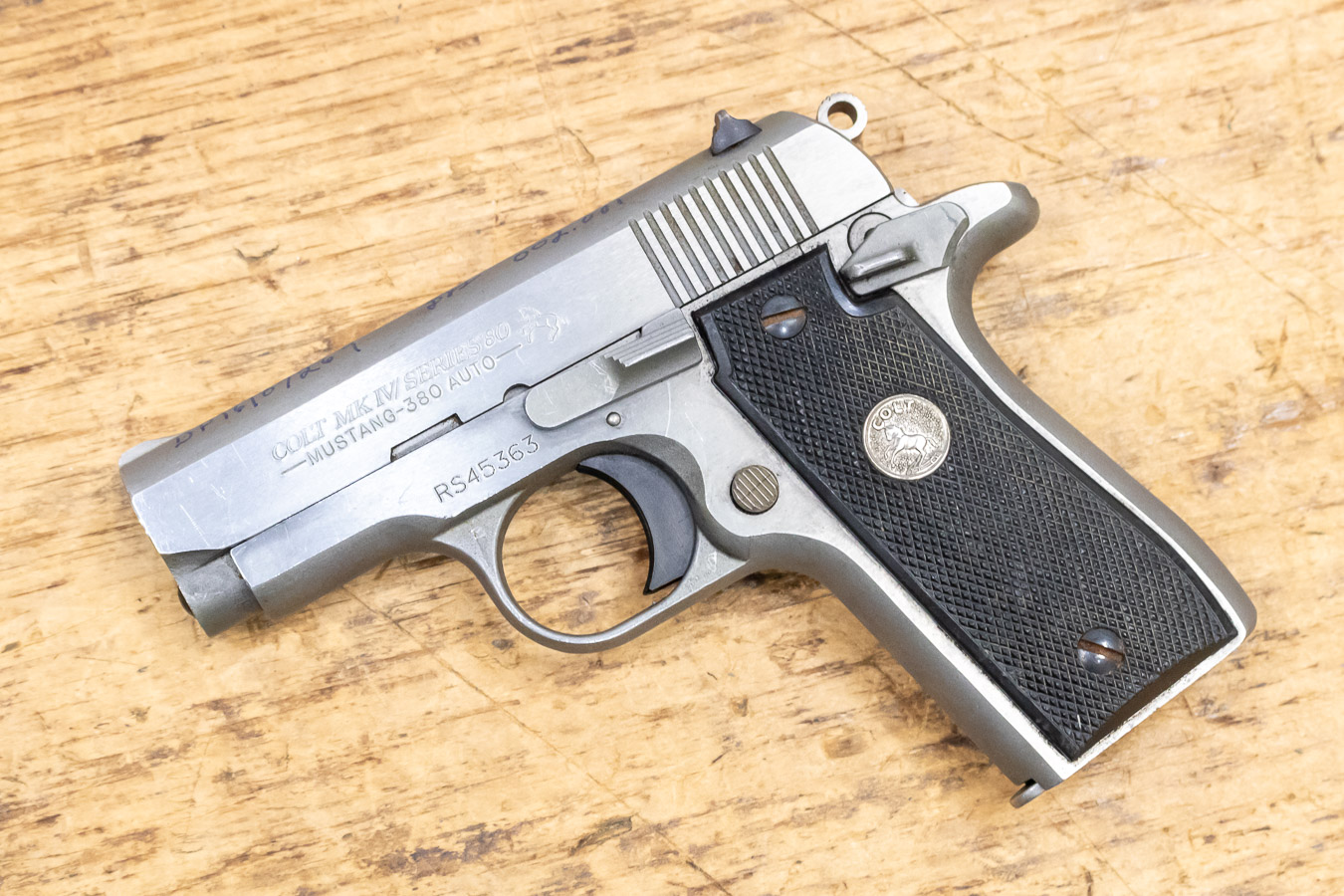COLT Mustang Plus II Series 80 380 ACP Police Trade-in Pistol