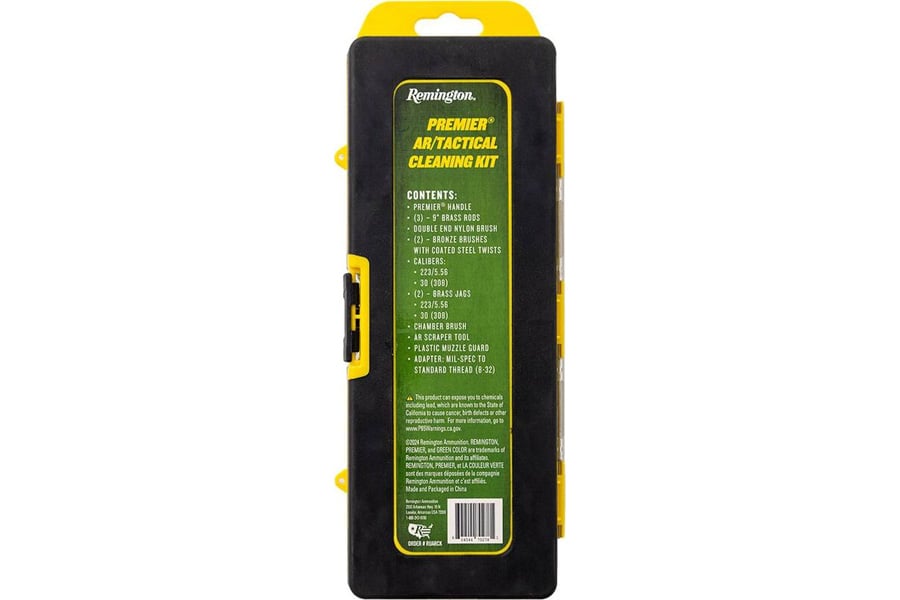 REMINGTON Premier AR/Tactical Cleaning Kit, Rifle, .223/5.56mm and 30 Caliber