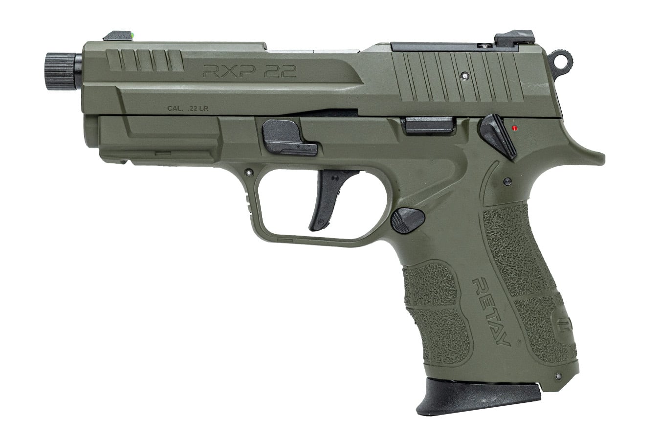 RETAY USA RXP22 22LR OD Green Semi-Auto Pistol w/ Threaded Barrel