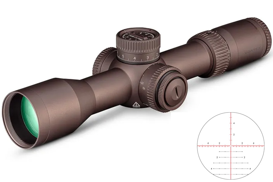 VORTEX OPTICS Razor HD GEN III 4-24x44 FFP Riflescope with EBR-7D MRAD Reticle