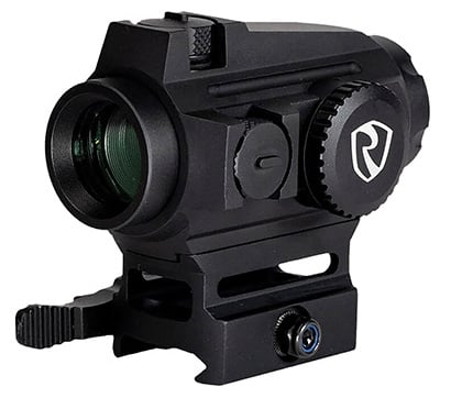 RITON OPTICS Riton Optics 1TARD24 1 TACTIX ARD Black 1x 22mm 2MOA Dot/30MOA Circle w/ 2MOA Dot Reticle