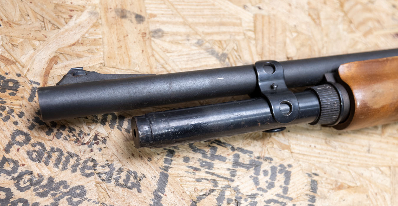 REMINGTON 870 Wingmaster 12 Gauge Police Trade-In Shotgun with Rifle Sights